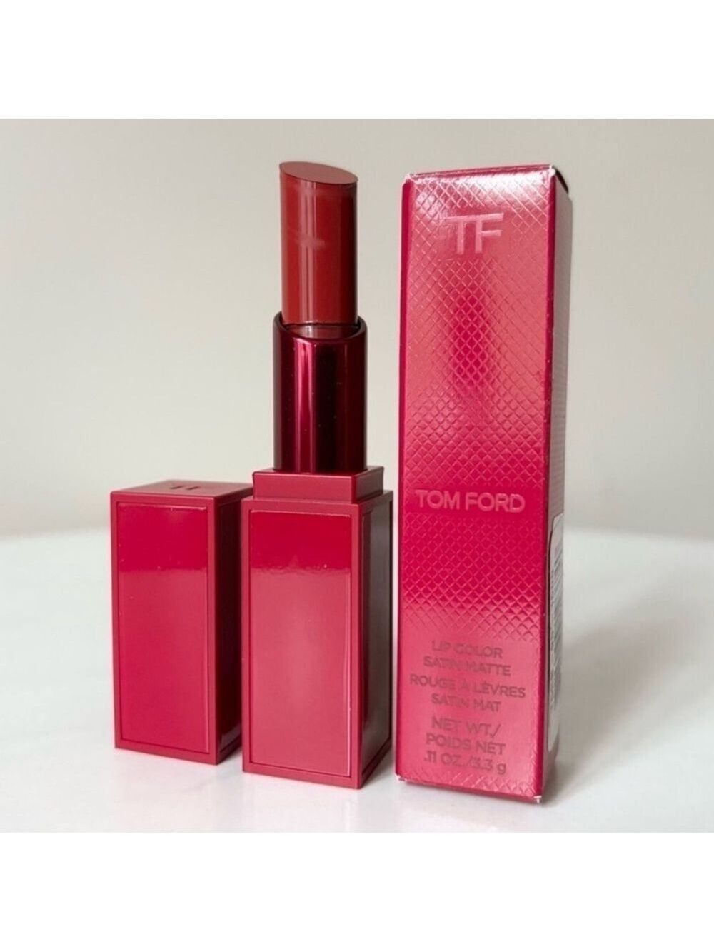 Tom Ford Satin Matte Lip Color 52 Naked Rose New Full Size 3.3 g